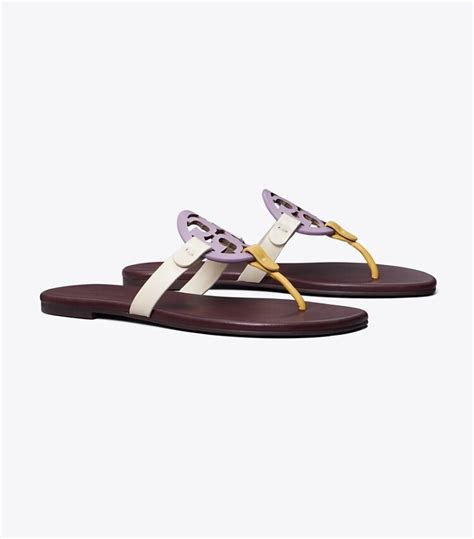 Miller Soft Sandale Leder Damen Schuhe Sandalen Tory Burch DE