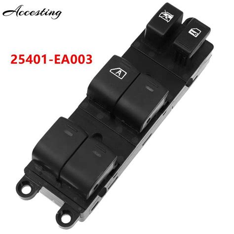 25401 Ea003 25401ea003 Front Left Driver Side Master Electric Power Window Switch For Nissan