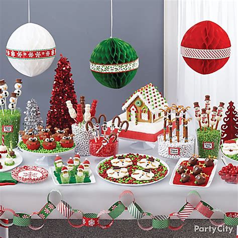 Christmas North Pole Treats Table Idea - North Pole Treat Ideas - Christmas Party Ideas ...