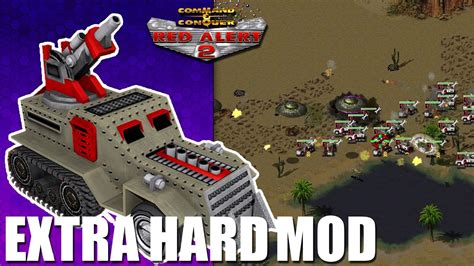 Red Alert 2 Extra Hard Mod Flak Defenses Ready For Invasion YouTube