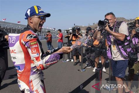 Jorge Martin Juara Sprint Race MotoGP Mandalika ANTARA News