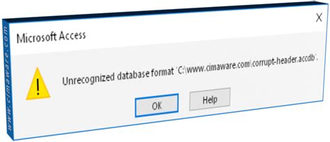 Microsoft Access Database Extension Vihoreds