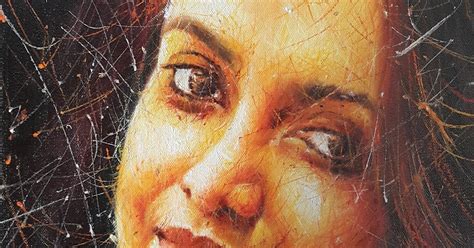 Most Realistic Oil Paintings Gaze Vii Oil Painting By Rajasekharan