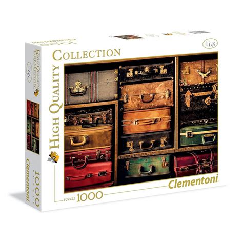 Clementoni Puzzle High Quality Collection Traveling 1000 Pcs 1220 39423