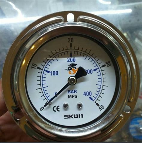 Jual Pressure Gauge Stainless Payung Skon 4 Inch 0 40 Mpa Di Lapak Hoki Stainless Steel