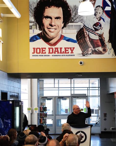 Former Jets Goalie Joe Daley Honoured With Community Mural Chrisdca