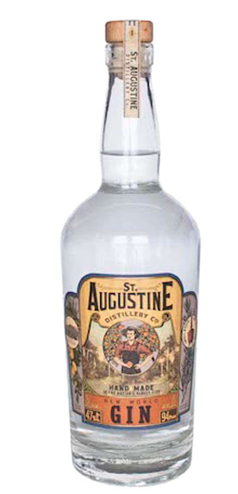 St Augustine Gin 750ml Luekens Wine And Spirits