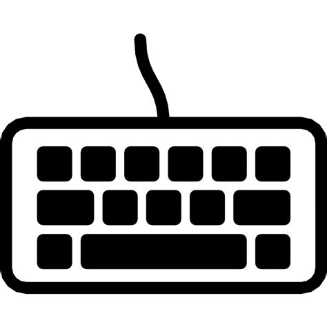 Keyboard Vector Svg Icon Svg Repo