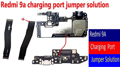 Redmi 9a Charging Port Jumper Solution Youtube