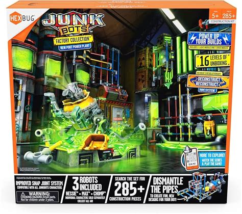 Hexbug Junkbots Series Huge Factory Robot Rex Collection 50 Off