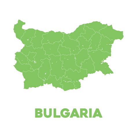 Detailed Bulgaria Map 36041615 Vector Art at Vecteezy