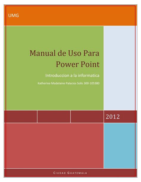 Manual De Microsoft Powerpoint By Katherine Palacios Issuu