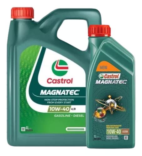 Aceite Castrol Magnatec 10w40 4lt 1lt Cuotas sin interés