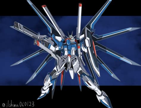 Rising Freedom Gundam Gundam And 2 More Drawn By Shimashun Danbooru