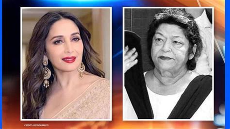 Madhuri Dixit Reminisces Conversations With Saroj Khan Says I Will