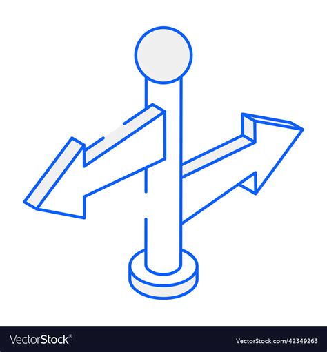 Signpost Royalty Free Vector Image VectorStock