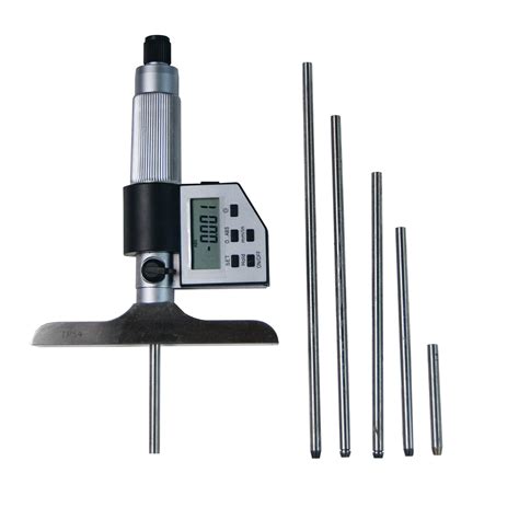 IP54 Digital depth Micrometer Set — Flexbar Machine Corporation