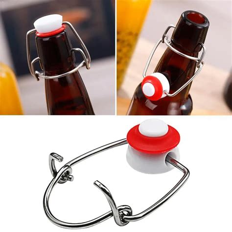 Cap Flip Top Stopper Root Beer Bottles Replacement Stoppers Brewing