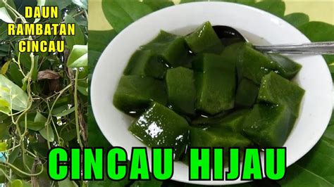 Cara Buat Cincau Hijau Dari Daun Cincau Tanpa Blender YouTube