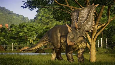 Chasmosaurus Jurassic World Evolution Dirgeser