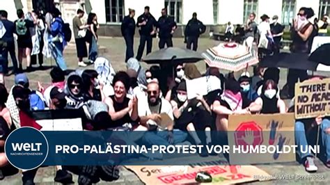 Pro Pal Stina Demo Antisemitismus Beauftragter Bef Rchtet Eskalation