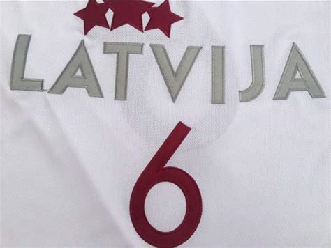 Latvija Porzingis 6 White Basketball Jersey Stitched Ep Bw6p 22