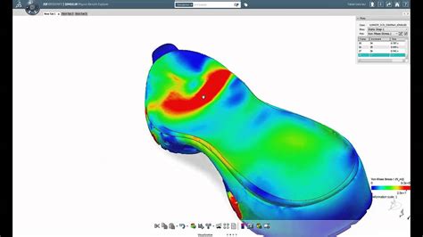 Simulia Abaqus Results Animation Clips Youtube