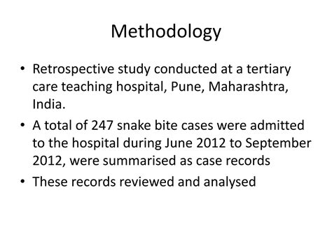 Snake Bite Asv Protocols And Management Antisnake Venom Ppt