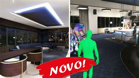 GTA ONLINE CASSINO DLC APARTAMENTO DE LUXO TODAS AS MELHORIAS YouTube