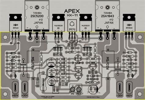 Layout Pcb Power Amplifier Gohomemade