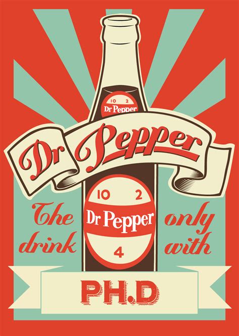 Dr Pepper Vintage poster by fabianrensch on DeviantArt