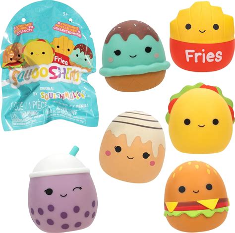 Squishmallows Squooshems Food Series Pack Official Kellytoy