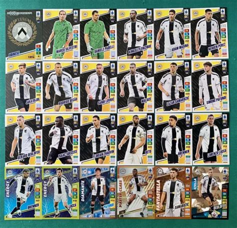 ADRENALYN XL CALCIATORI Panini 2023 24 2024 Udinese Tematica 24 Card