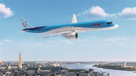 TUI fly België leaset drie Embraer E195 E2 toestellen Luchtvaartnieuws