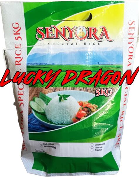 Sako Only Senyora Special Rice Pcs For Kg Kg Kg Laminated