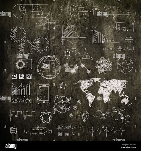 technology ideas solutions drawn stock photo alamy