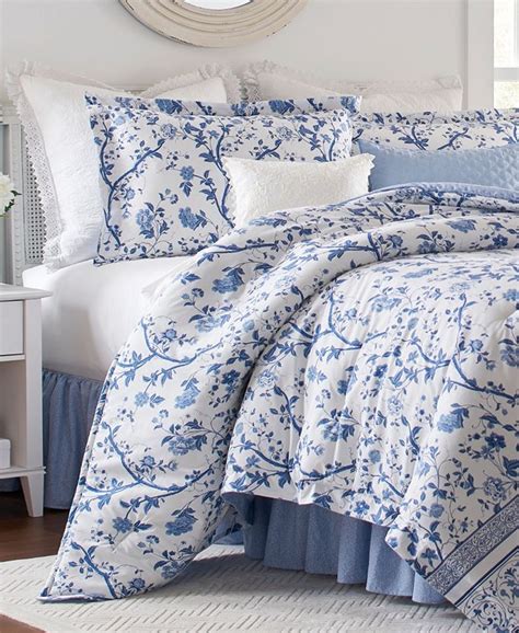 Laura Ashley Veronique Comforter Set Twin Macy S