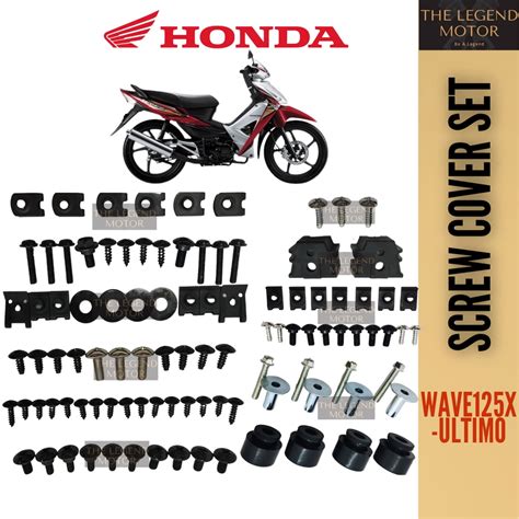 Honda Wave X Ultimo Wave X Wave X Body Cover Screw Skru Skrew