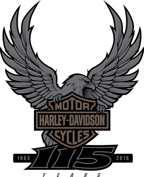 Harley Davidson Eagle Logo Vector