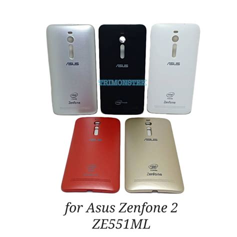 Jual Backdoor Tutup Baterai Asus Zenfone 2 5 5 Ze550ml Ze551ml Polos Shopee Indonesia