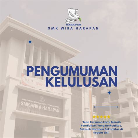 Pengumuman Kelulusan Tahun Ajaran 2022 2023 SMK WIRA HARAPAN