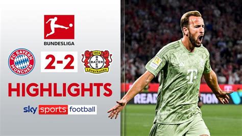 Bayern Munich 2-2 Bayer Leverkusen | Bundesliga highlights | Video ...