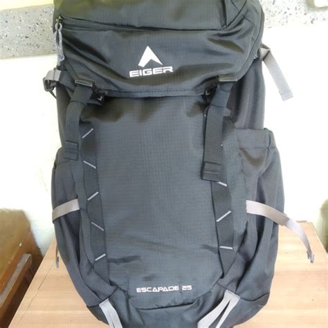 Jual Eiger Escapade 25 L Carrier Baru Original Hitam Kab Bandung