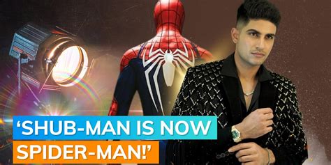 Shubman Gill Lends His Voice To Indian ‘spider Man Pavitr Prabhakar In