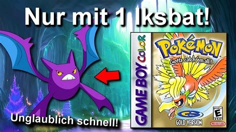 Kann Man Pokemon Gold Silber Mit NUR Einem IKSBAT Durchspielen So