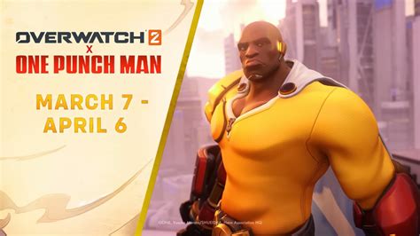 Overwatch 2 One Punch Man Event Start Time Skins Rewards And More