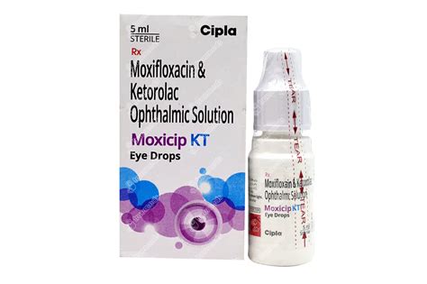 Moxicip Kt Eye Drops Ml Uses Side Effects Dosage Price