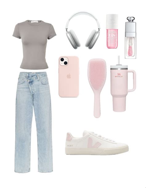 Clean Girl Outfit In Outfit Inspirationen Schuloutfits Outfit