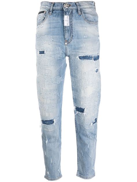 Popular Designer Indigo Philipp Plein Jeans Women Editorialist