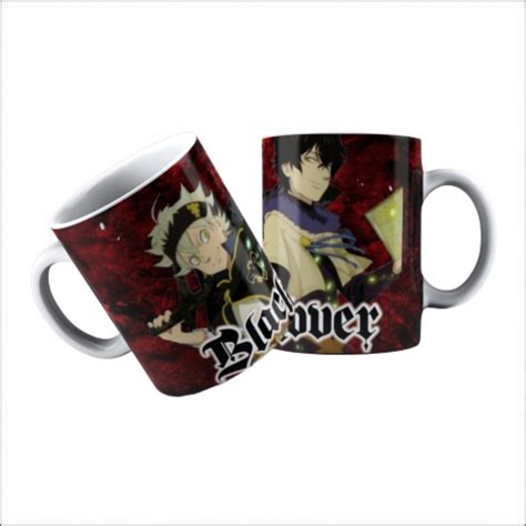 Caneca Black Clover Porcelana Anime No Elo7 Otaku Nerd Store 18aee83